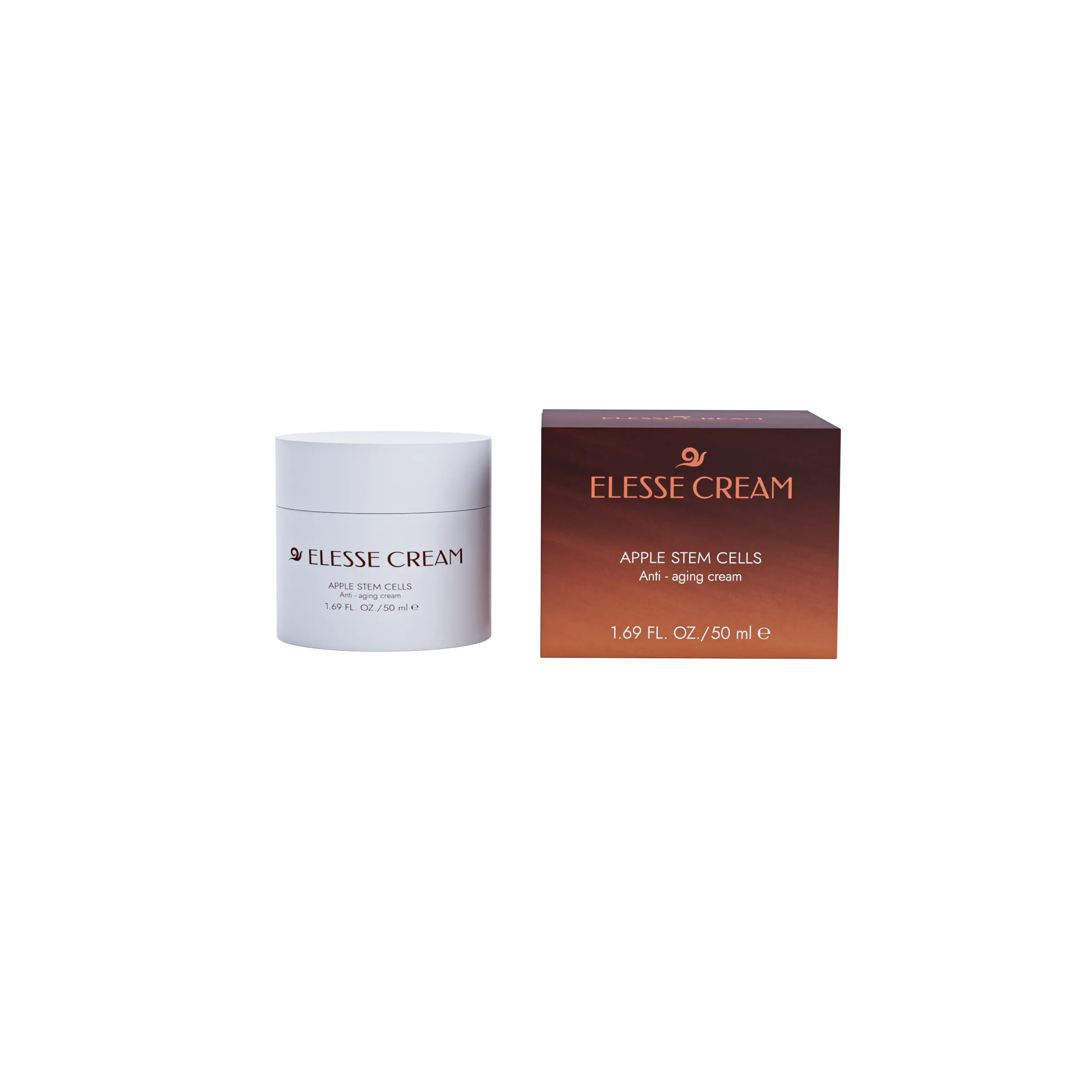 Elesse Cream, 50-ml-Tiegel Anti-Falten-Creme mit Apfel-Stammzellen